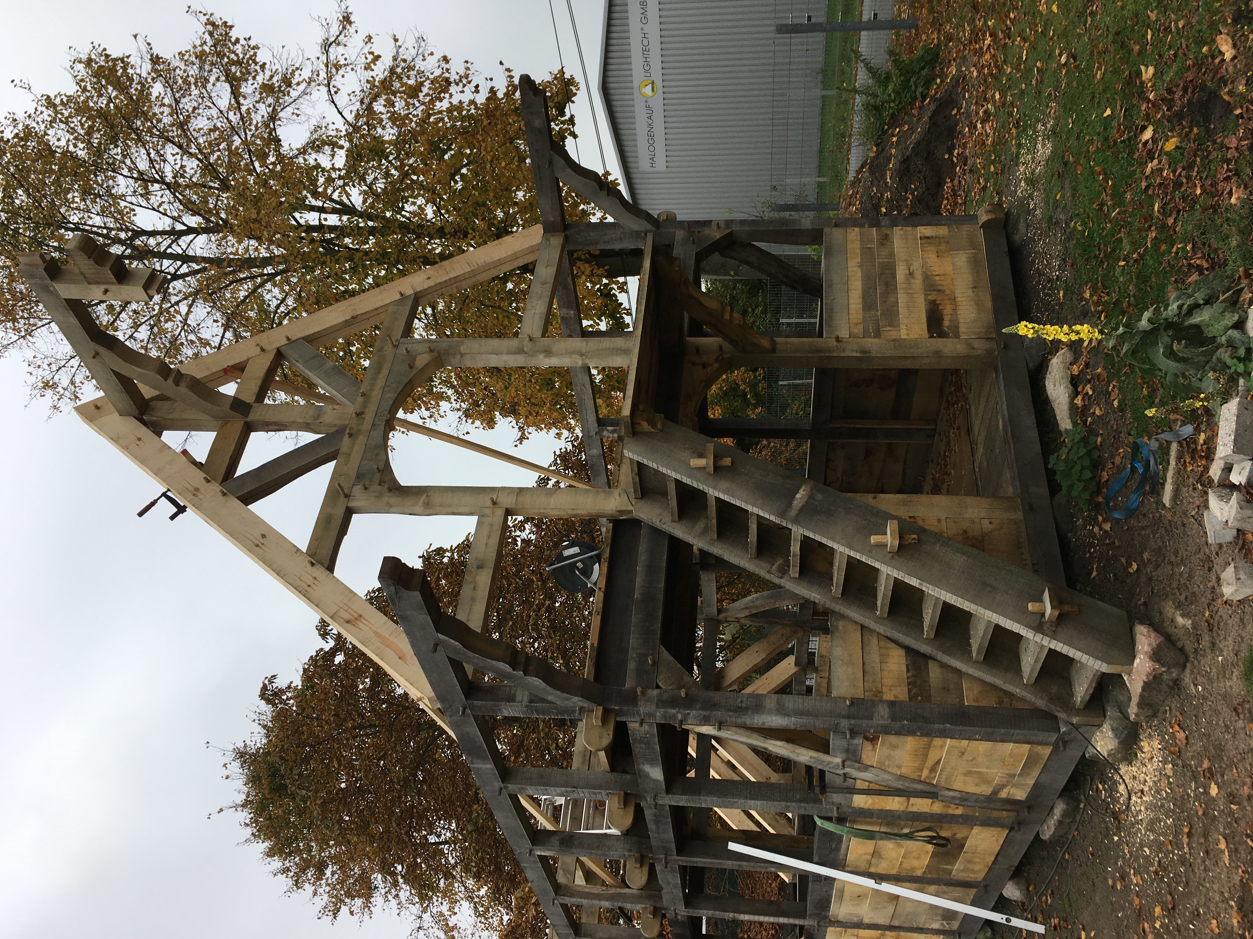 Kornspeicher Dach Zimmerei Meyer