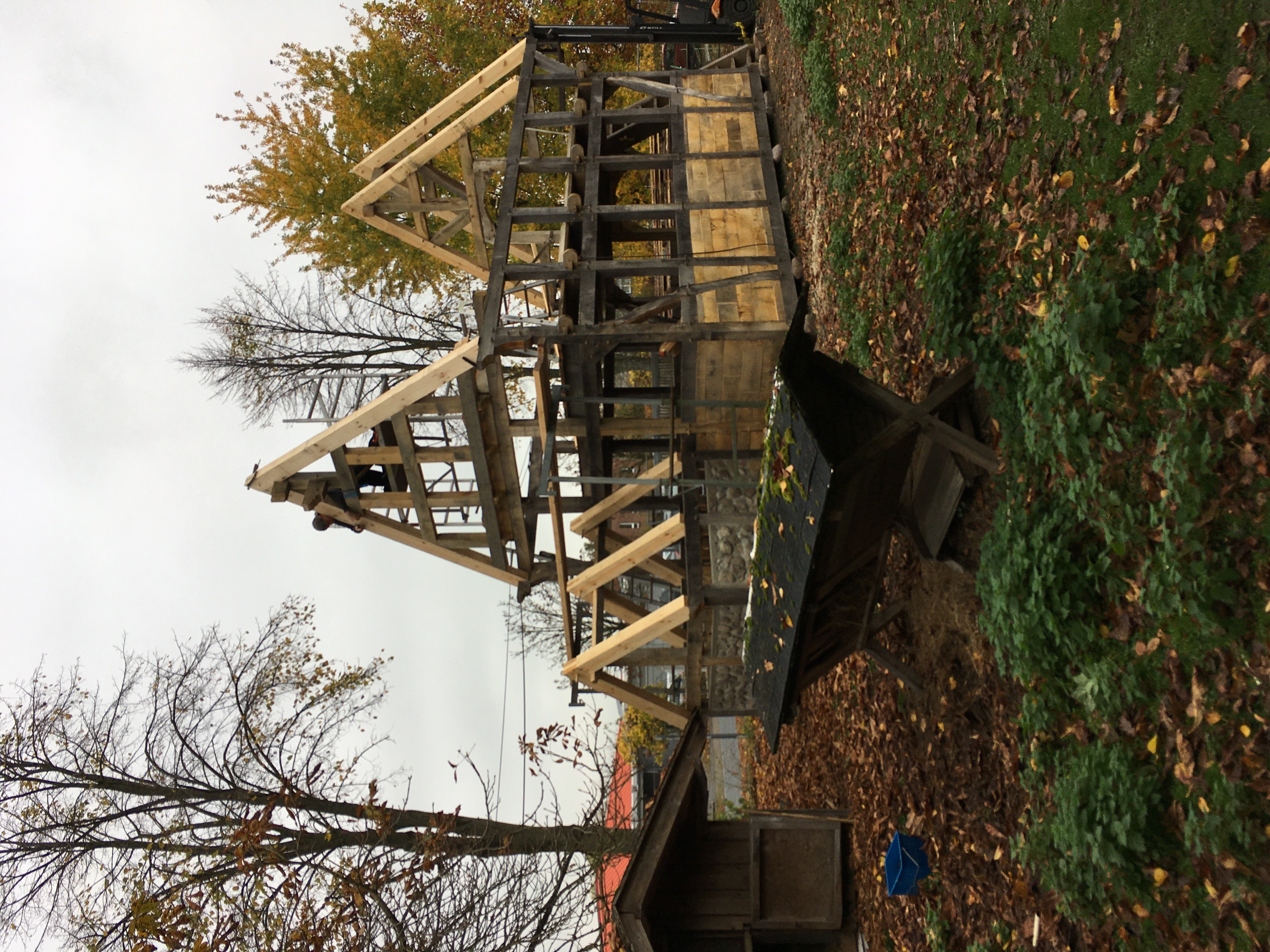 Dach Kornspeicher Zimmerei Meyer