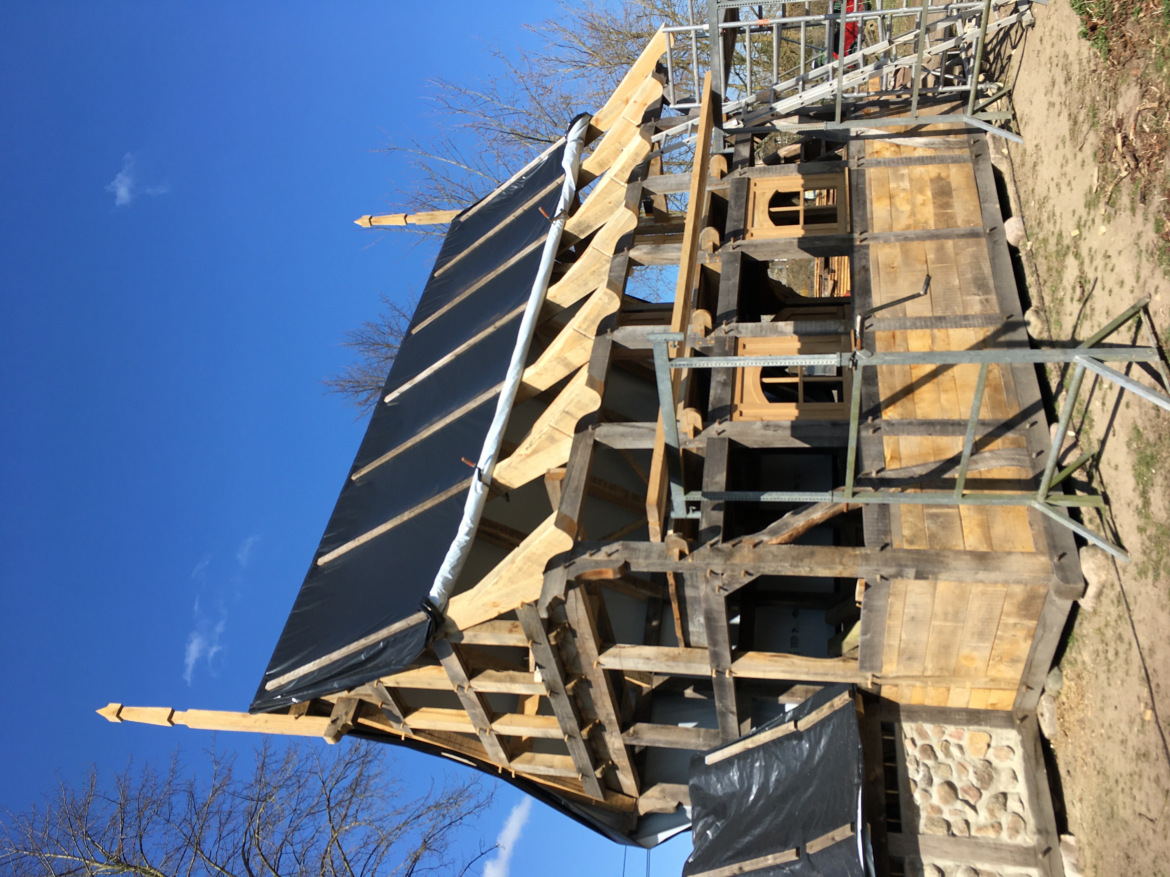 Südseite Kornspeicher Zimmerei Meyer